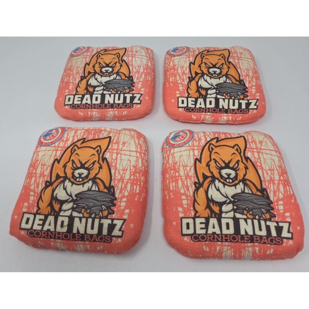 Dead Nutz Calamity 2.0 Cornhole Bags Set of 4 ACO Tournament Competition Ready